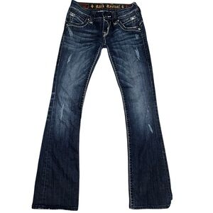 Y2K Rock Revival Low Rise bootcut jeans